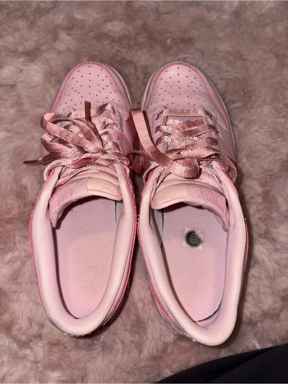 Nike Women's Pastel Pink Low-Top Sneakers